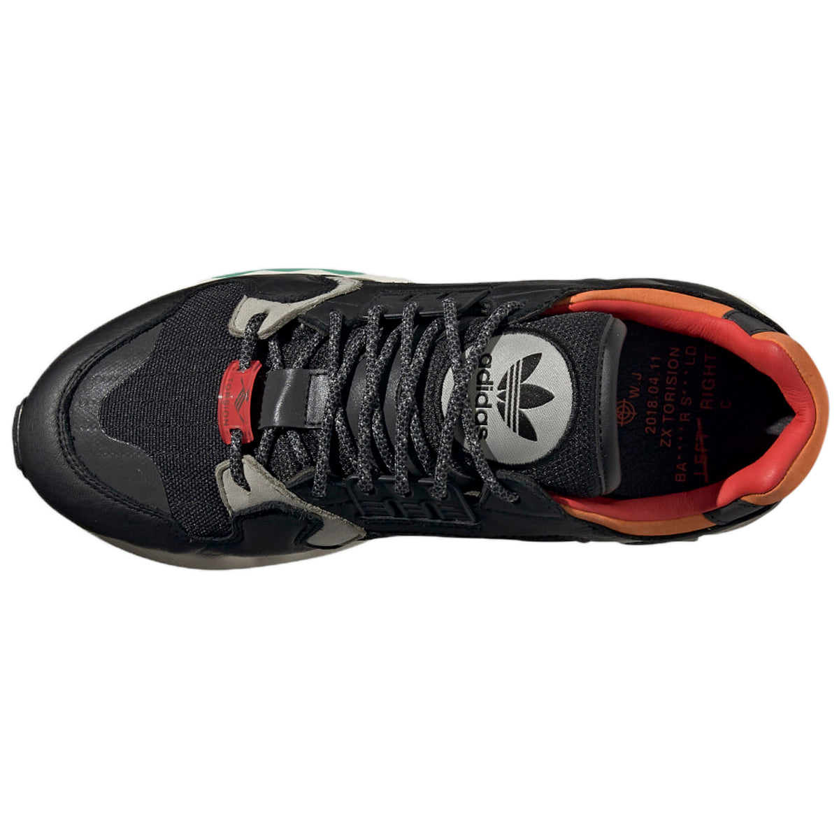 adidas ZX Torsion Black Orange Green - NY Tent Sale