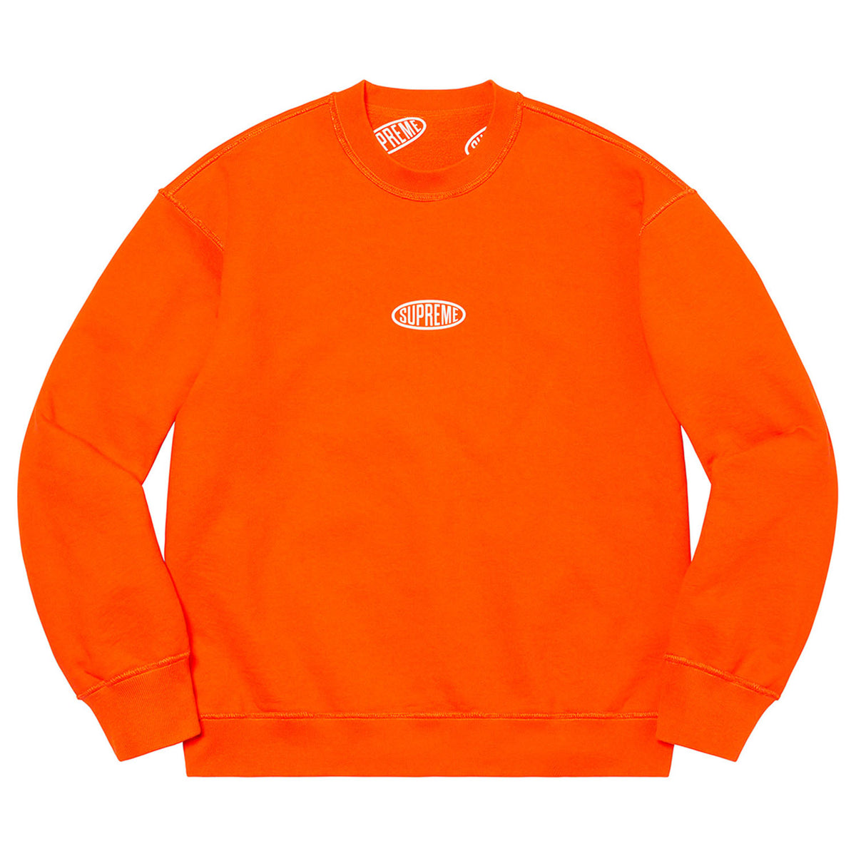 Supreme Liner Crewneck Orange - NY Tent Sale