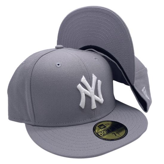 New Era Mlb Basic 5950 New York Yankee Fitted Hat #34 Unisex Style : 11591125