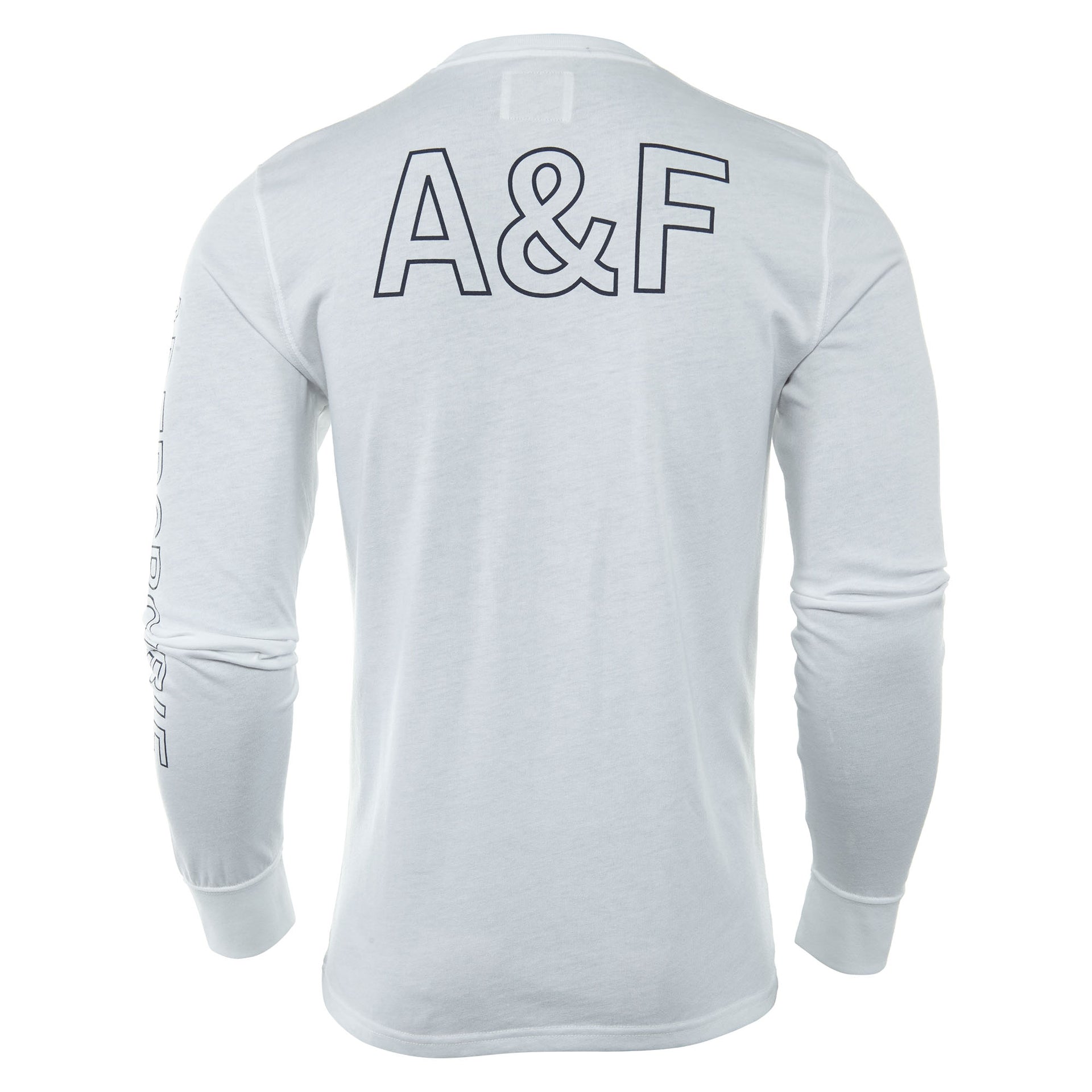 Abercrombie & Fitch Long-sleeve Graphic Crew Neck T-shirt Mens Style : 175-123-0060