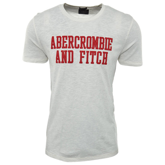 Abercrombie & Fitch Applique Logo Tee Mens Style : 123-238-2347