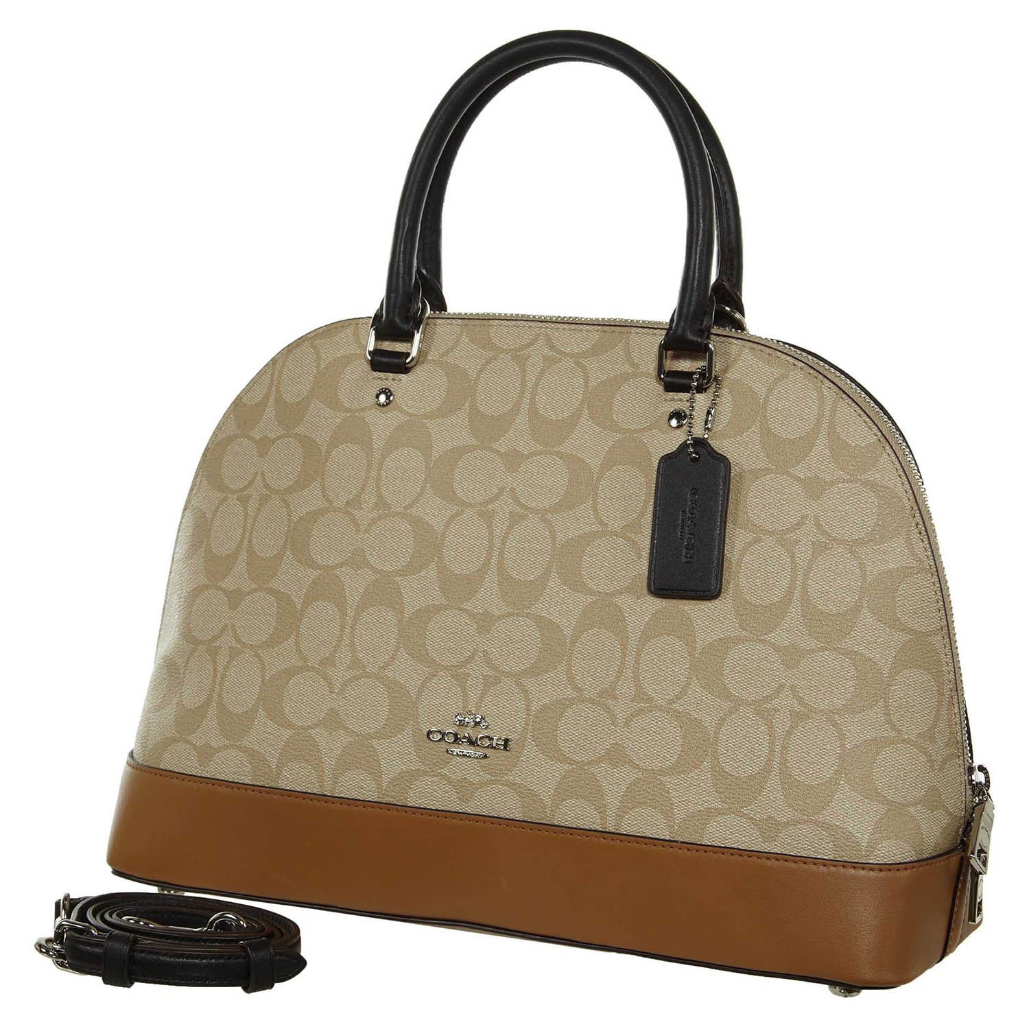 Coach Logo Color Large Sierra Satchel Handbag Womens Style : F29564