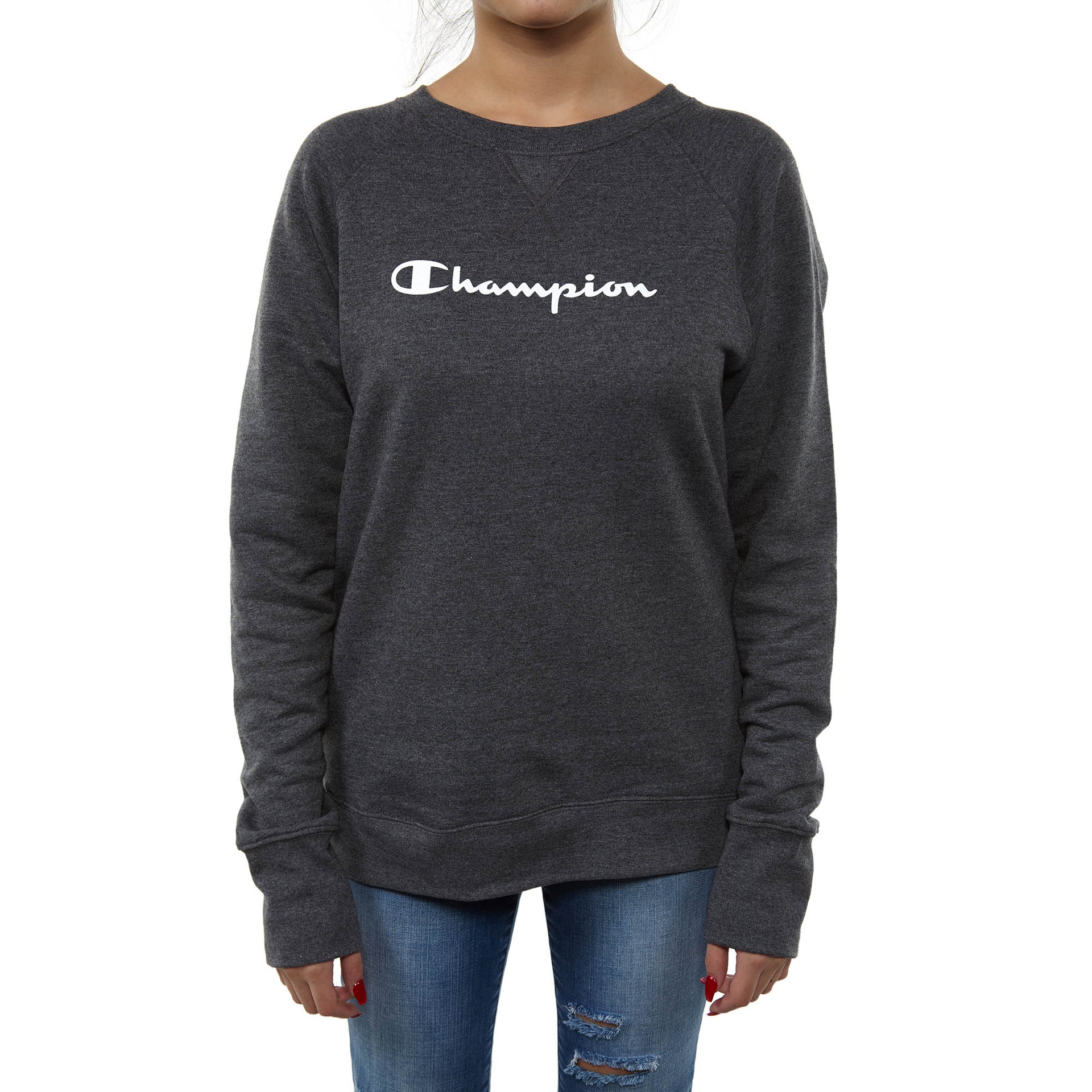 Champion Fleece Pullover Crew Womens Style : W2956g