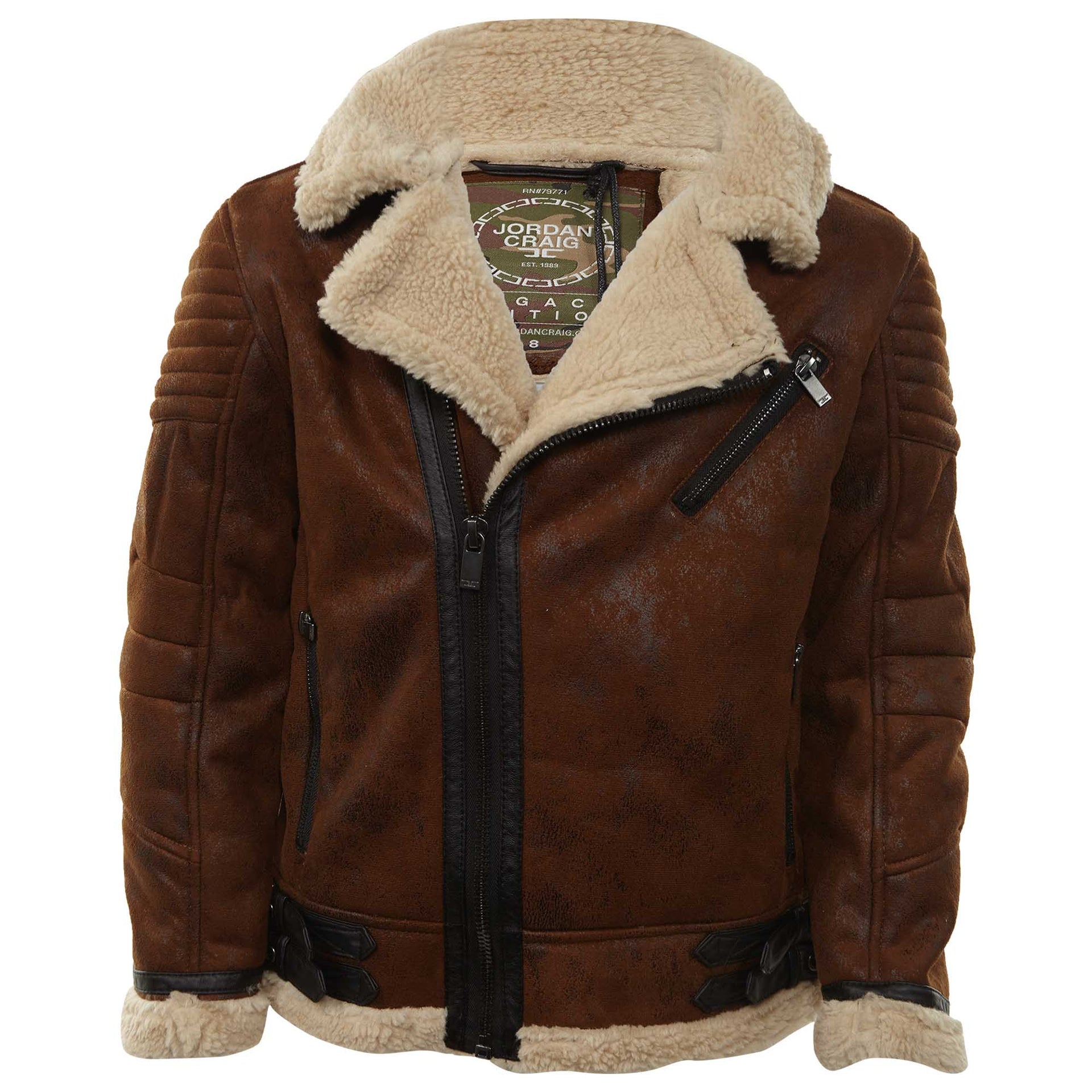 Jordan Craig Jacket Big Kids Style : 91312b-MOCHA