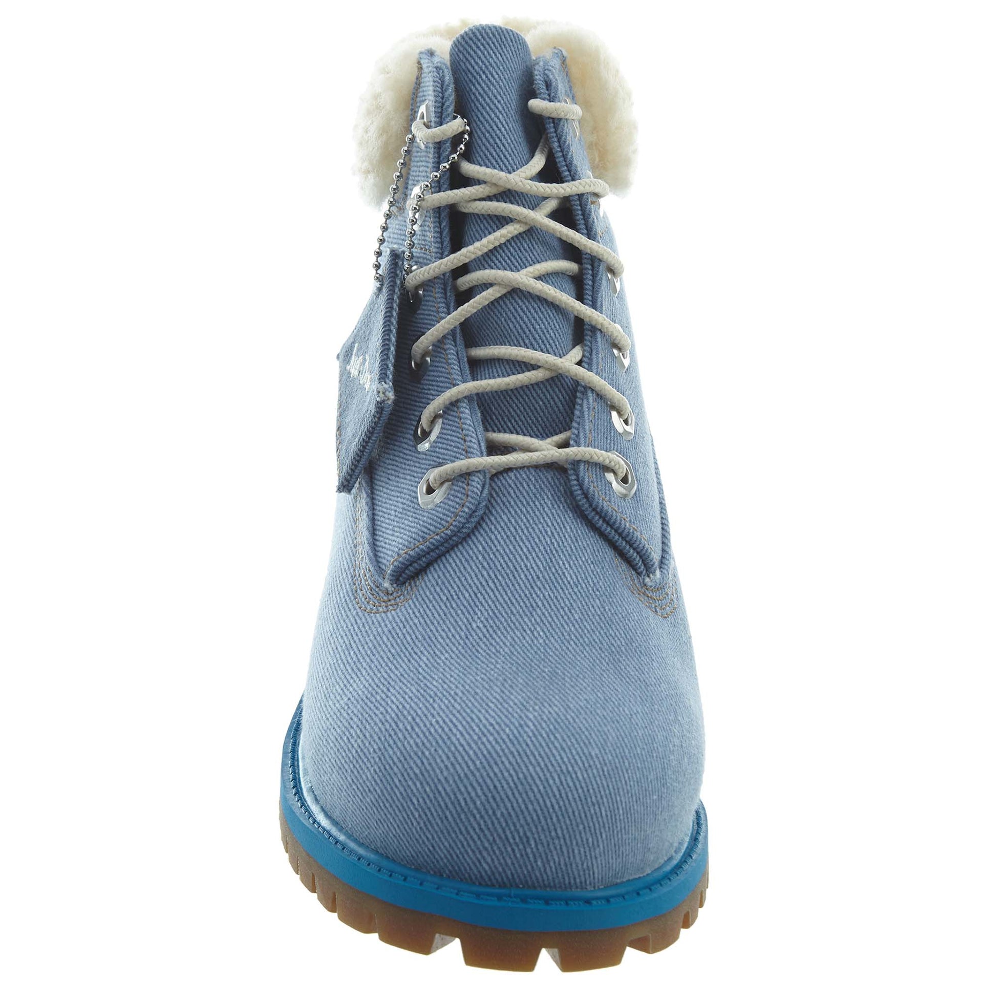 Timberland 6" Fabric Boot Big Kids Style : Tb0a1uxt-Blue