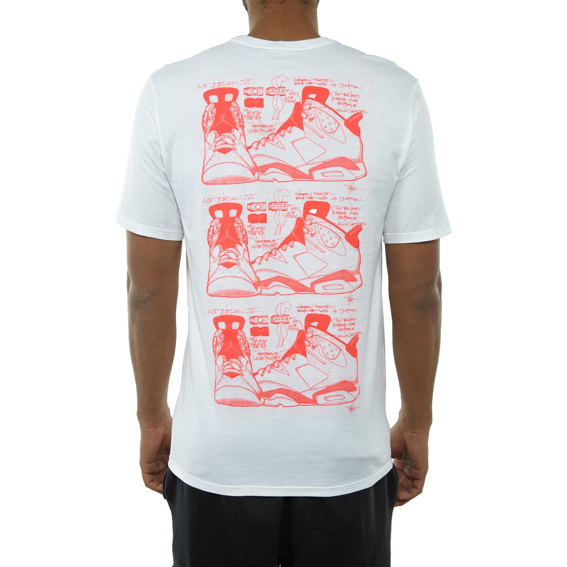 Jordan Legacy Aj 6 Tinker T-shirt Mens Style : Bq0271-100