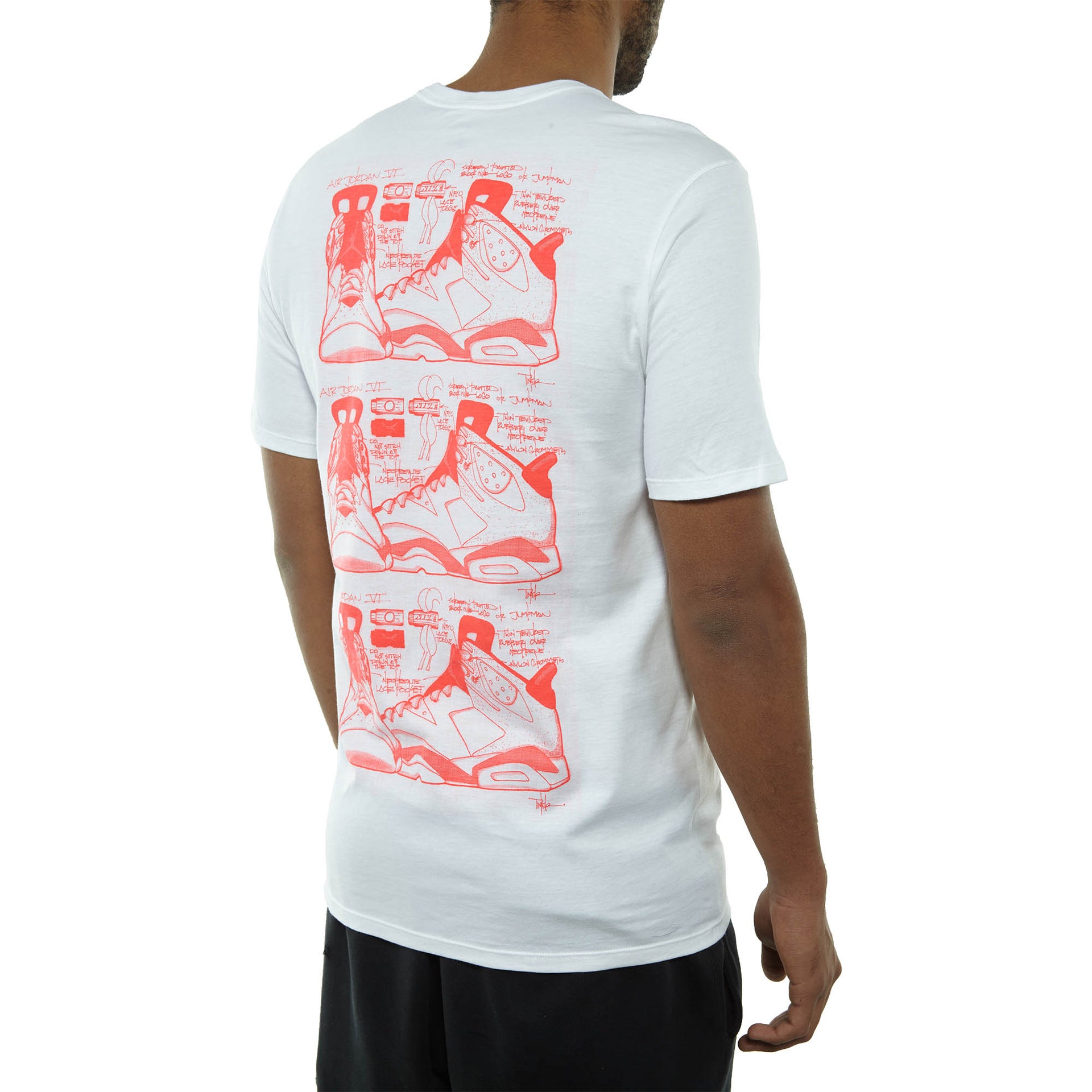 Jordan Legacy Aj 6 Tinker T-shirt Mens Style : Bq0271-100