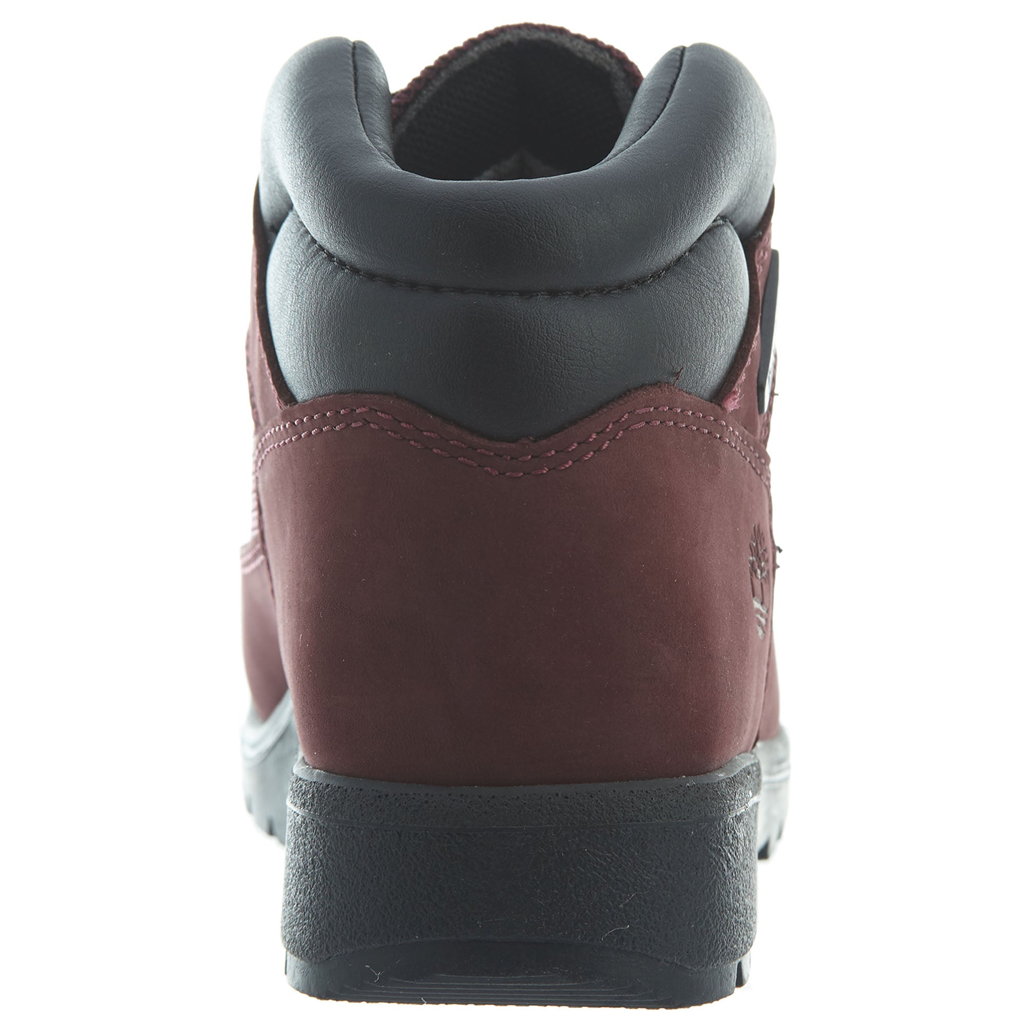 Burgundy timberland hot sale field boots