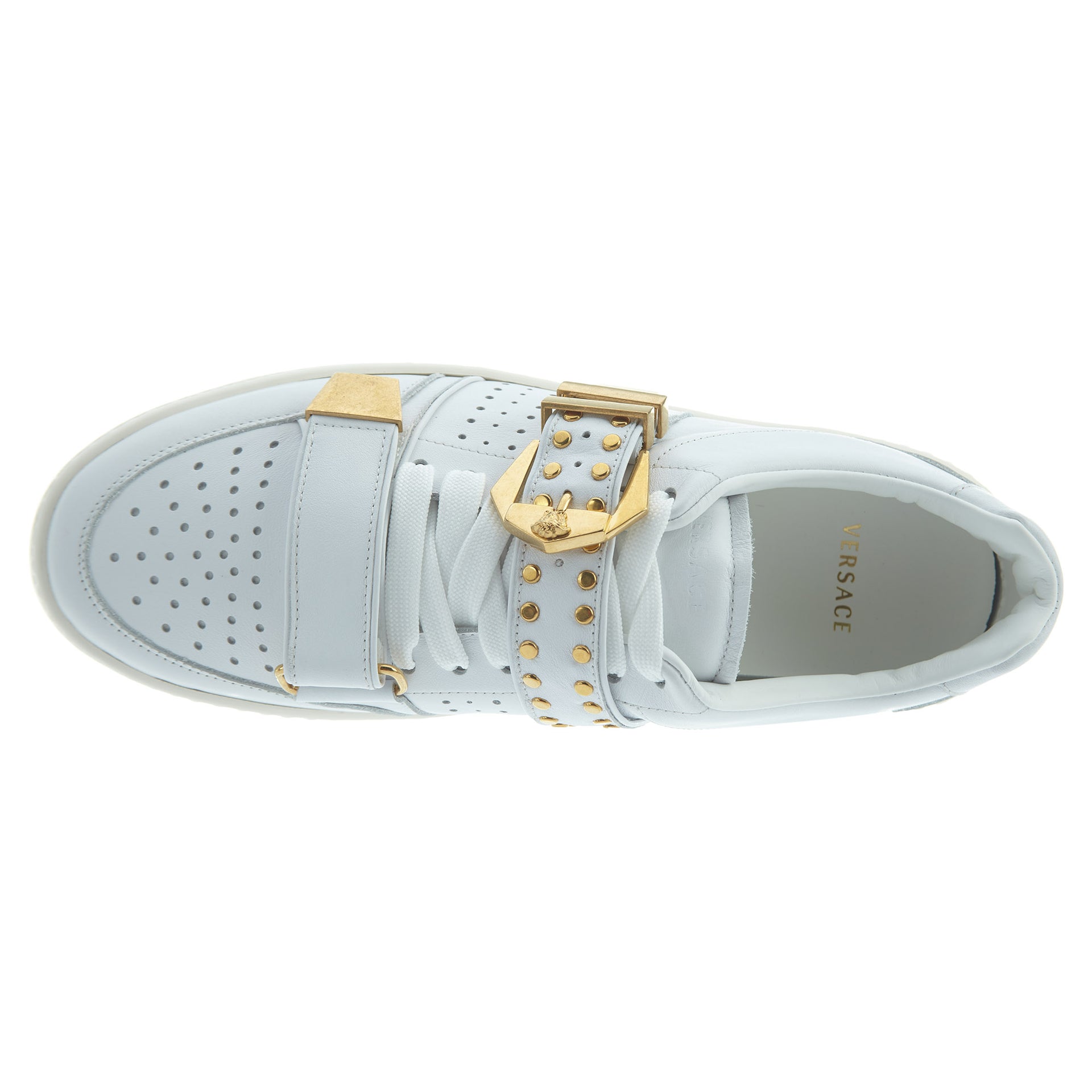 Versace Vitello+borchie Mens Style : Dsu6921-D01TR