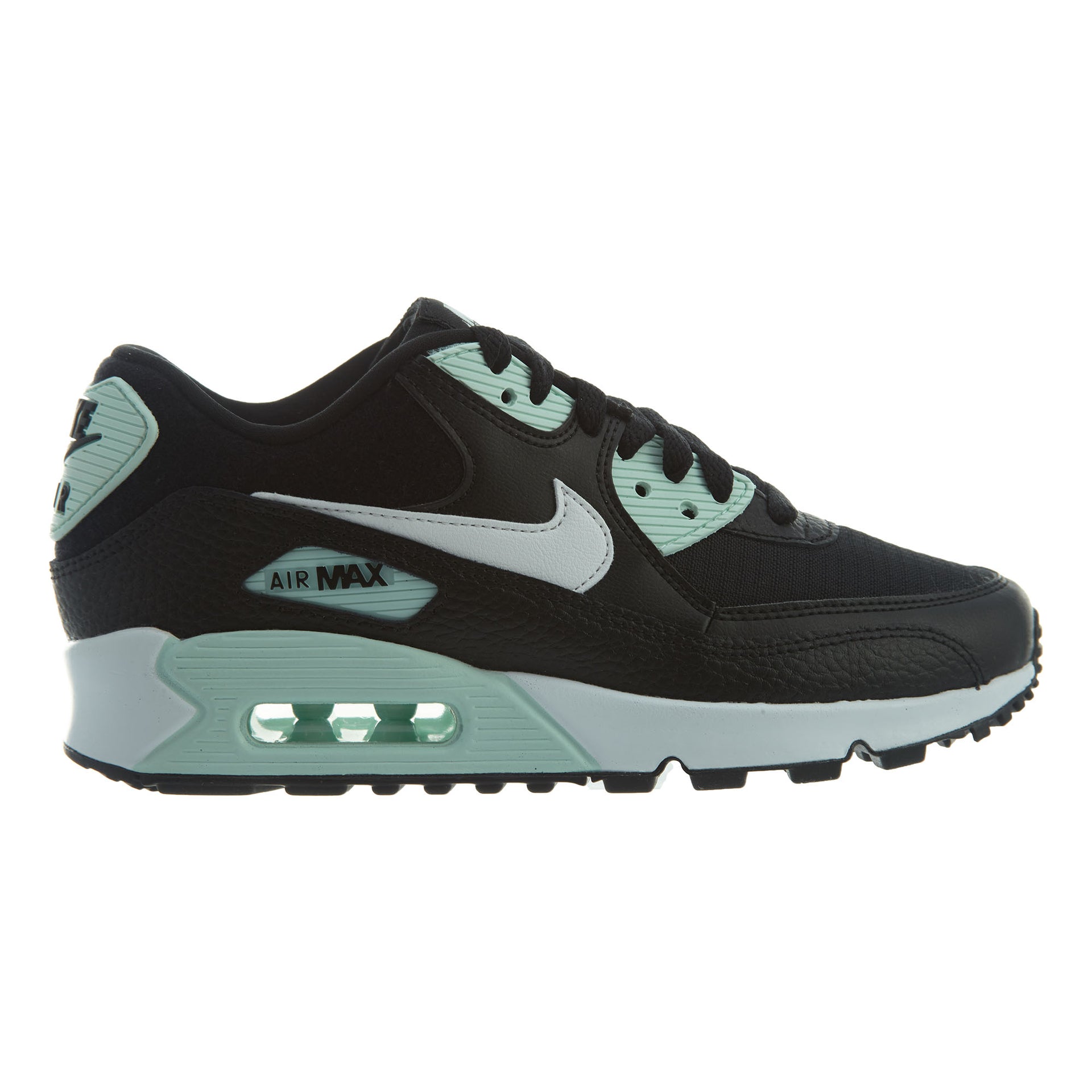 Nike Air Max 90 Black White Igloo Running Womens Style :325213