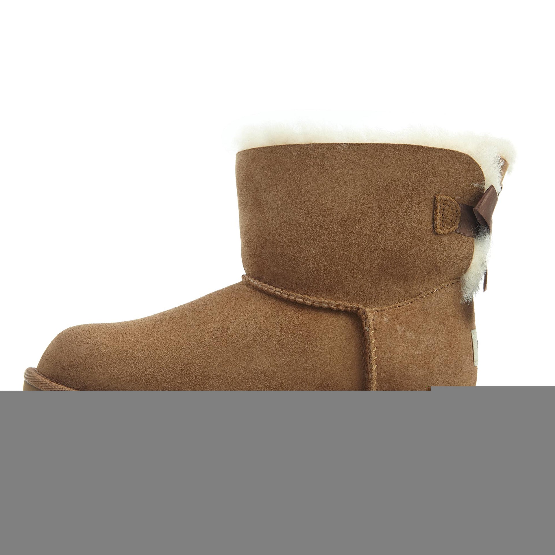 UGG Mini Bailey Bow II Boot Chestnut (Kids)