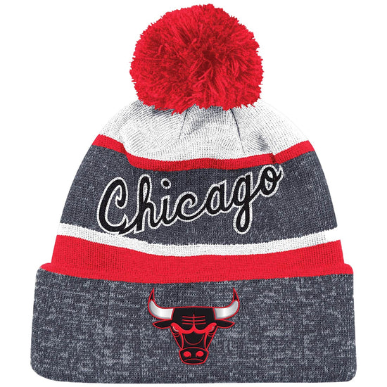 Mitchell&ness Stripe Pom Knit Chicago Bulls  Mens Style : Bh48b3-GRY