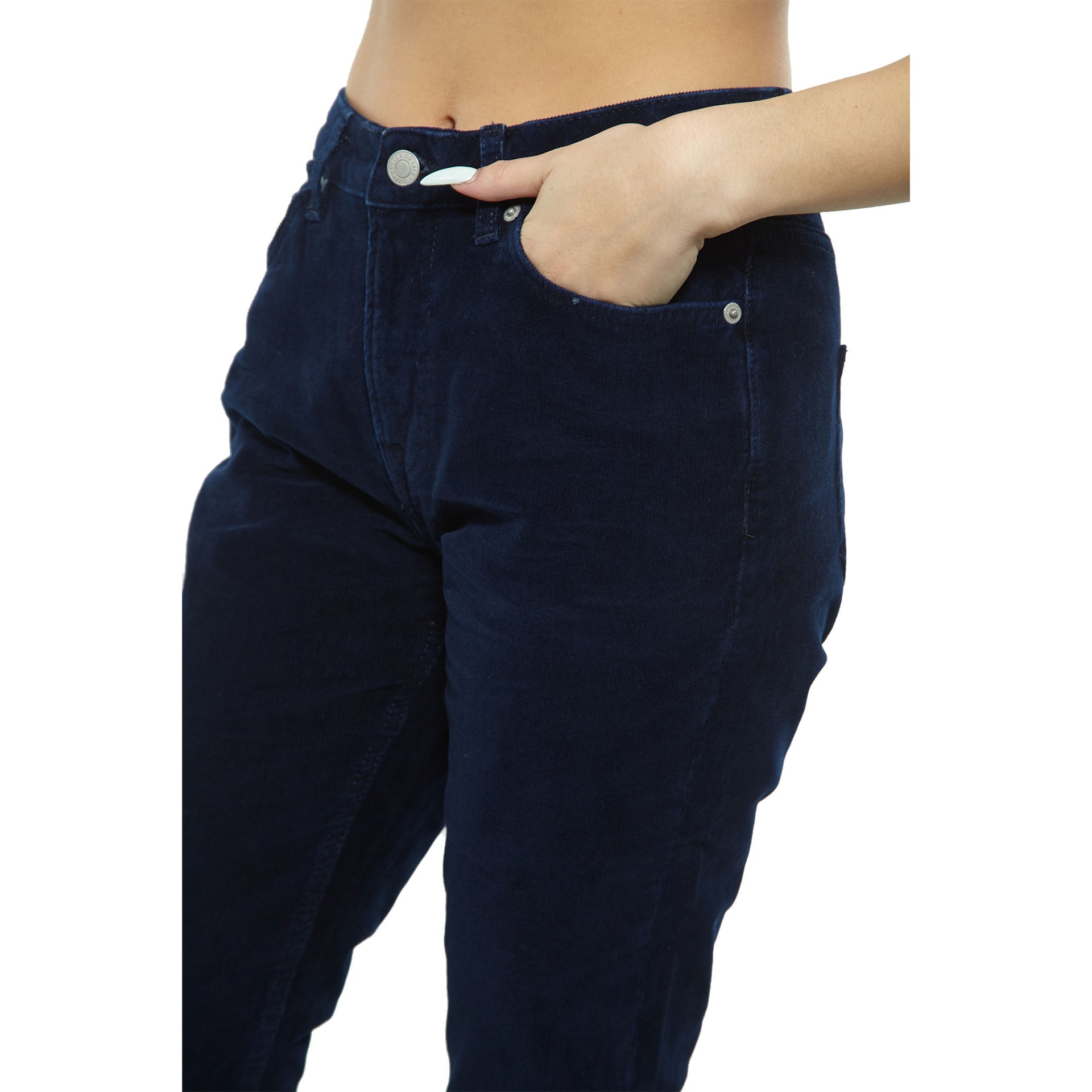 The Cords & Co 5-pocket Mid-waist/slim Fit Flare Womens Style : Hip Ess 30 310-045