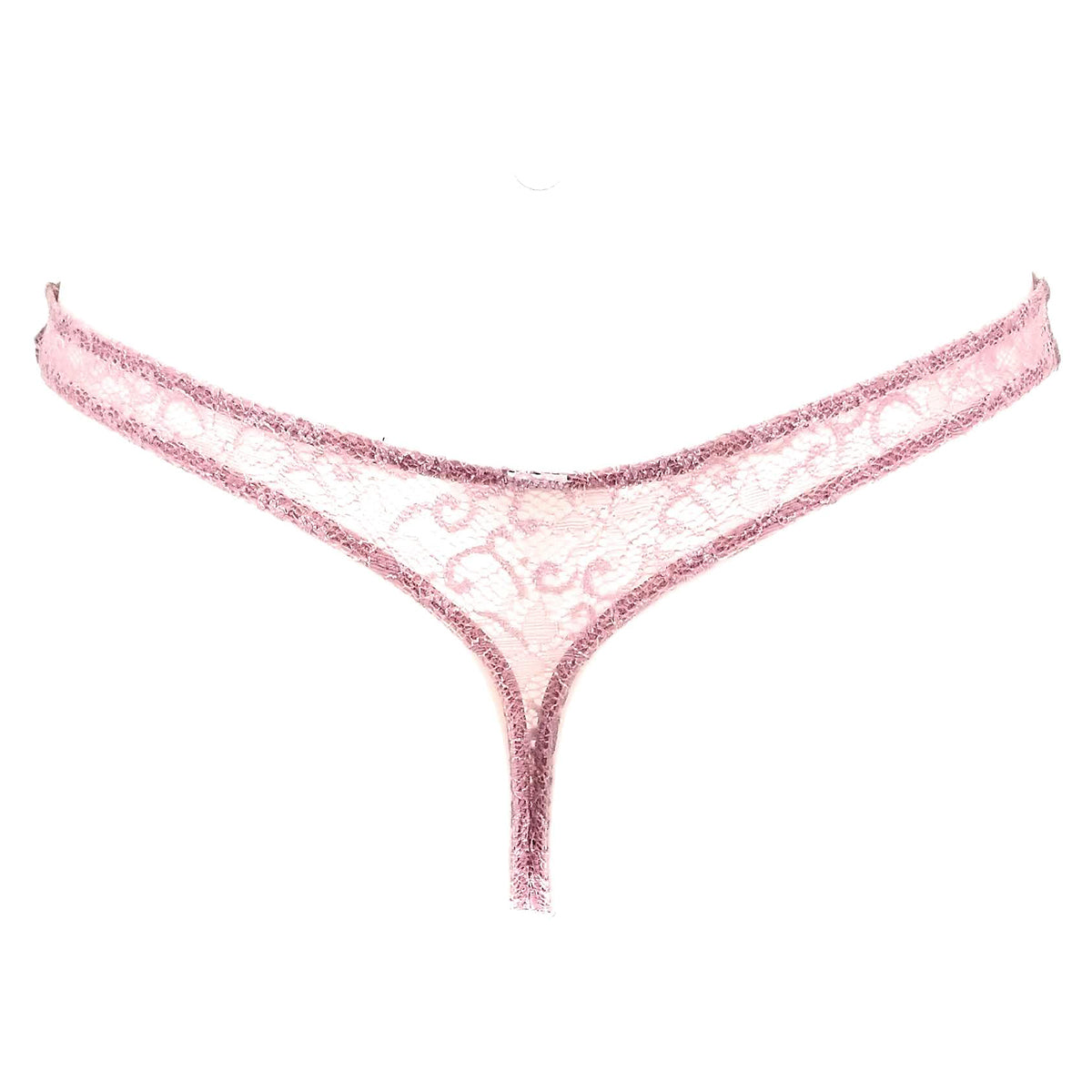 La Perla Sophia Pink Floral Lace G-String Thong Womens Style : 0018649-0040