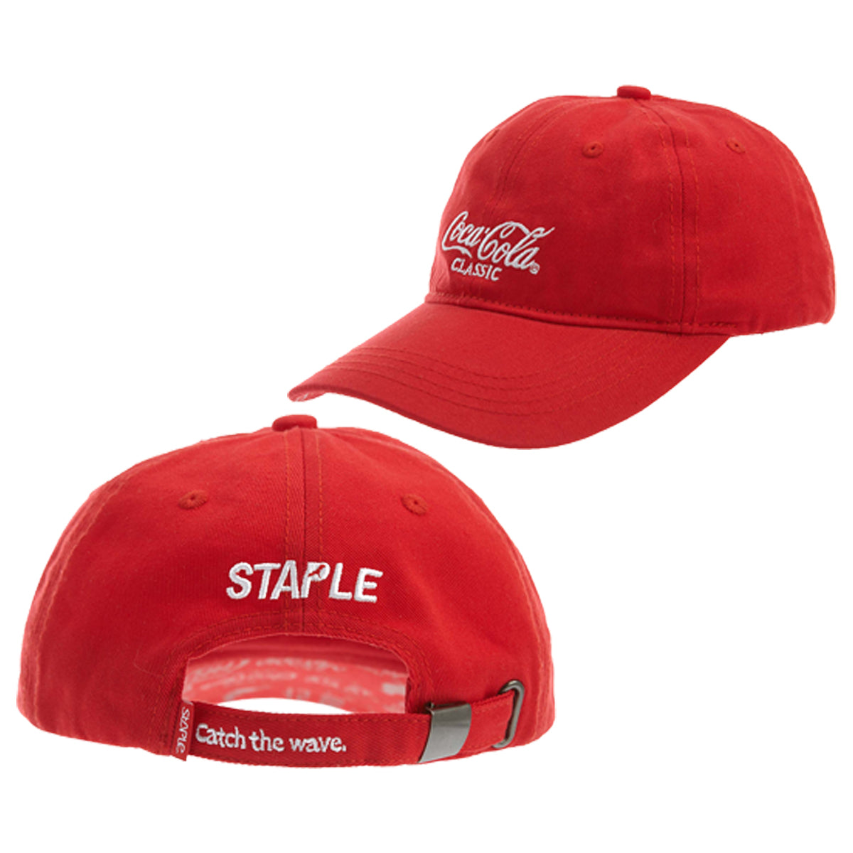 Staple Coca Cola Classic Hat Unisex Style : 1901x5218-Red