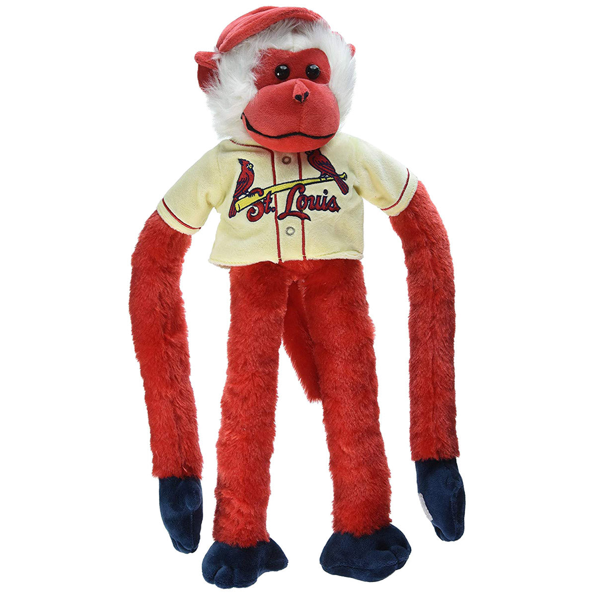 FOCO MLB Unisex 27" Jersey Monkey St. Louis Cardinals Red/Yellow