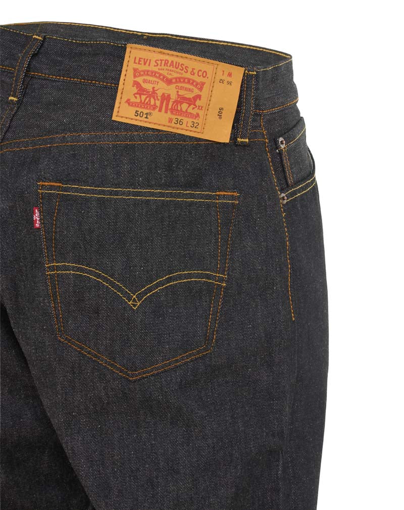 Levis Shrink-to-fit Straight Fit Jeans Mens Style : 00501