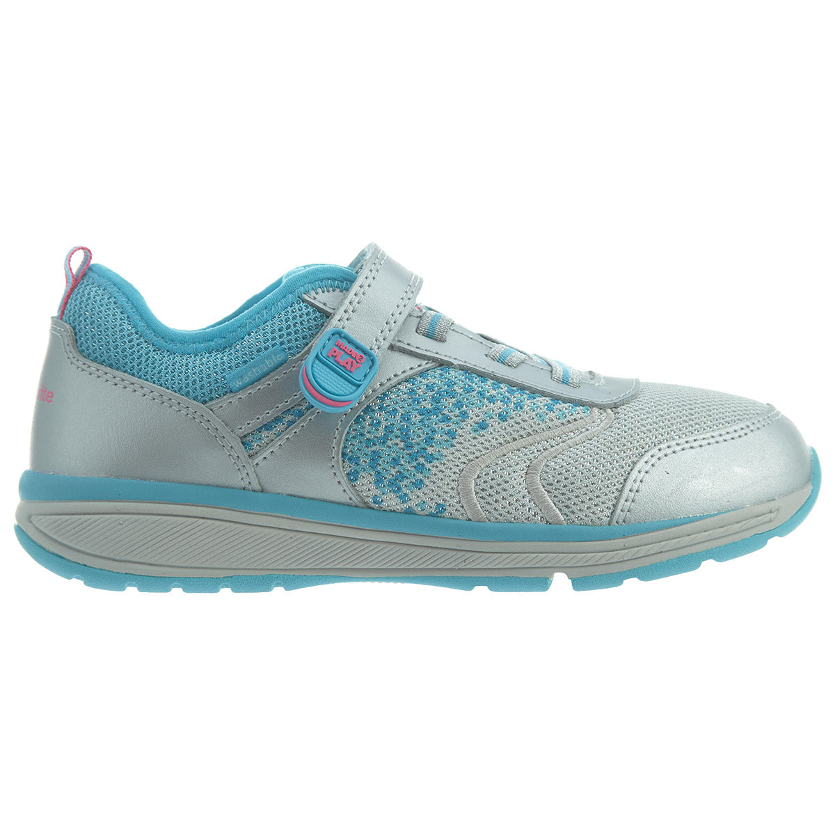 Stride Rite Made 2 Play Ellie Sneaker Girls's Style:CG57613-SLV