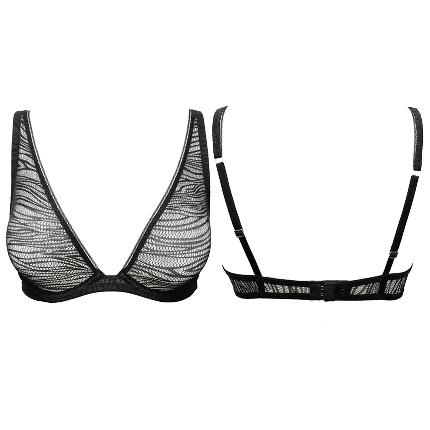 La Perla Daphne Underwire Black Bra Womens Style : 906130-0002