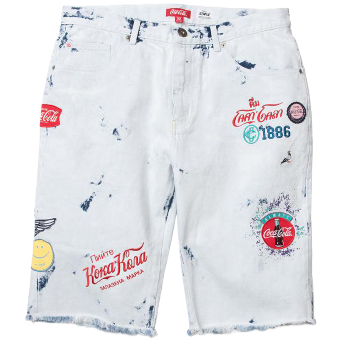 Staple Coca-cola Always Denim Shorts Mens Style : 1902d5318