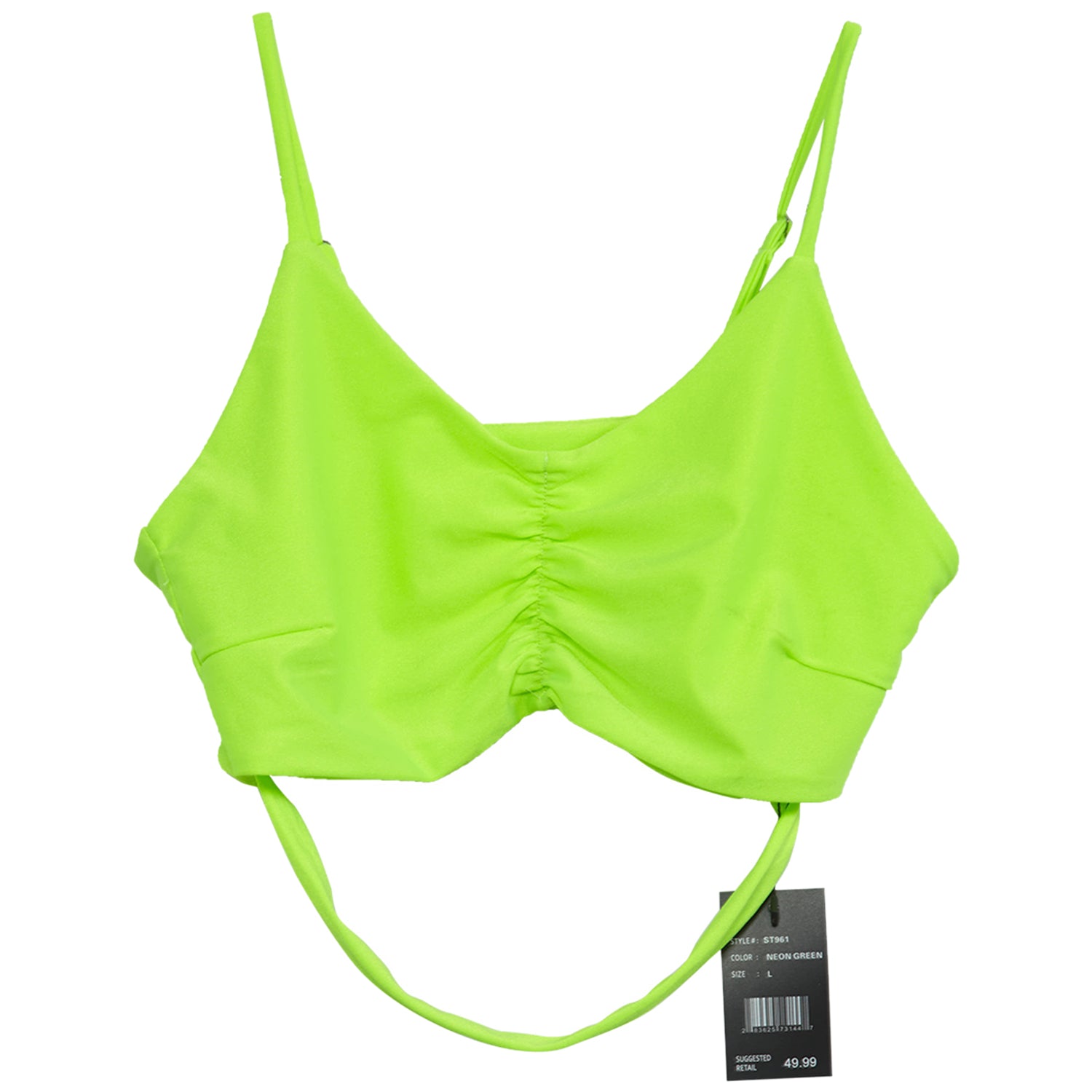 Red Fox Girls Neon Crop Top Big Kids Style : St961