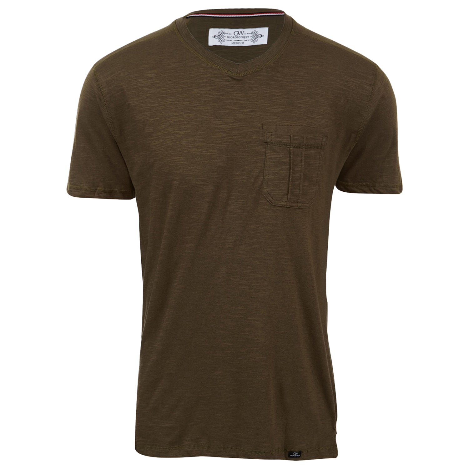 Giorgio West Modern Fit T-shirt With Pocket Mens Style : Dp1303mt