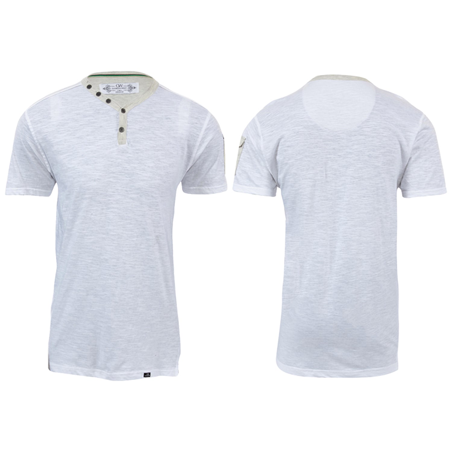 Giorgio West Modern Fit V-eack T-shirt Mens Style : Dp1301ct