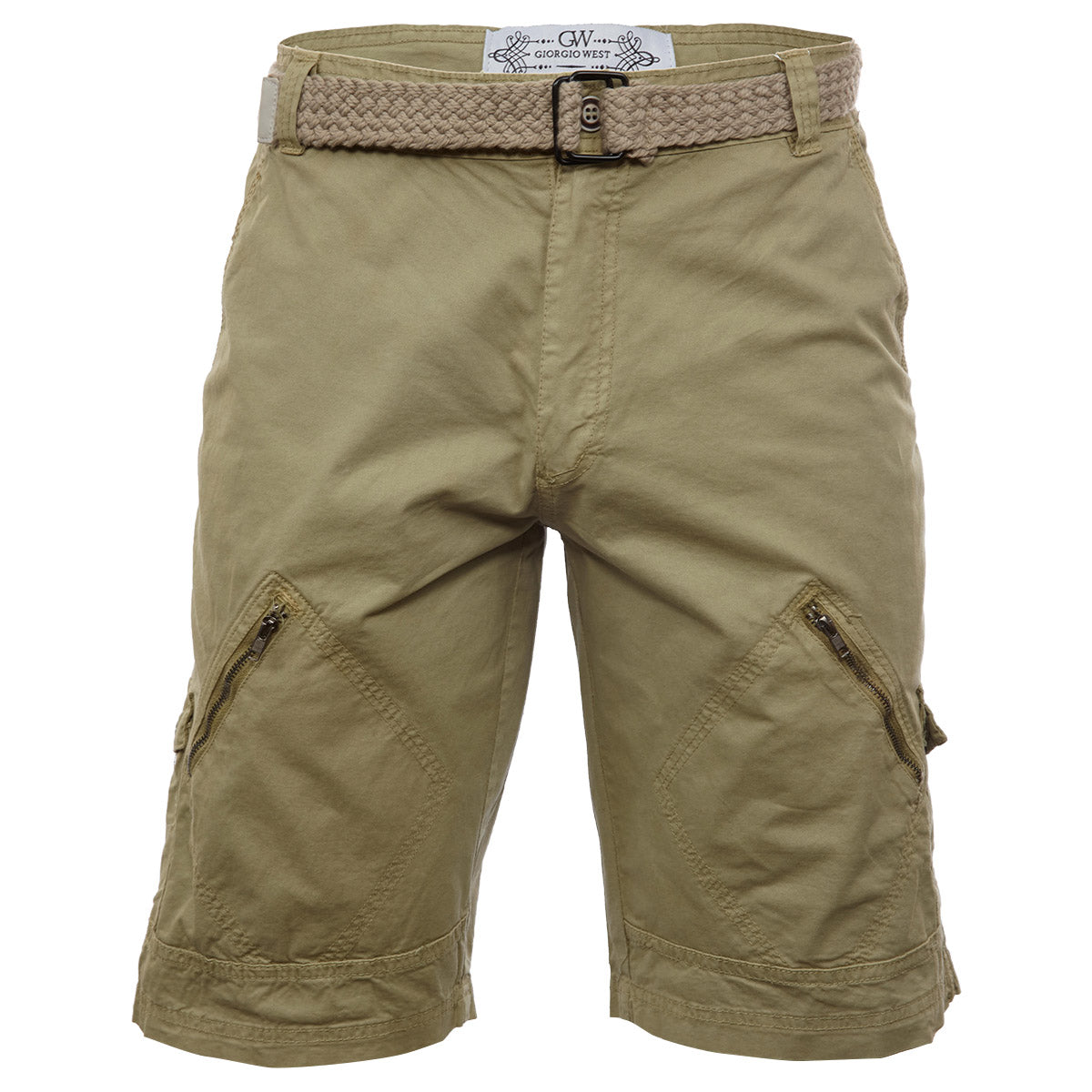 Giorgio West Cargo Short Side Pocket Zip Mens Style : Dp7311ms