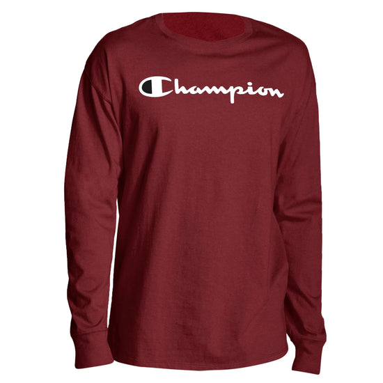 Champion Jersey Long Sleeve Tee Mens Style : Gt78h