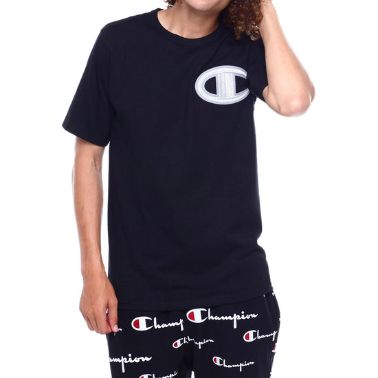 Champion Heritage Tee, Floss Stitch C Logo Mens Style : Gt19y07981