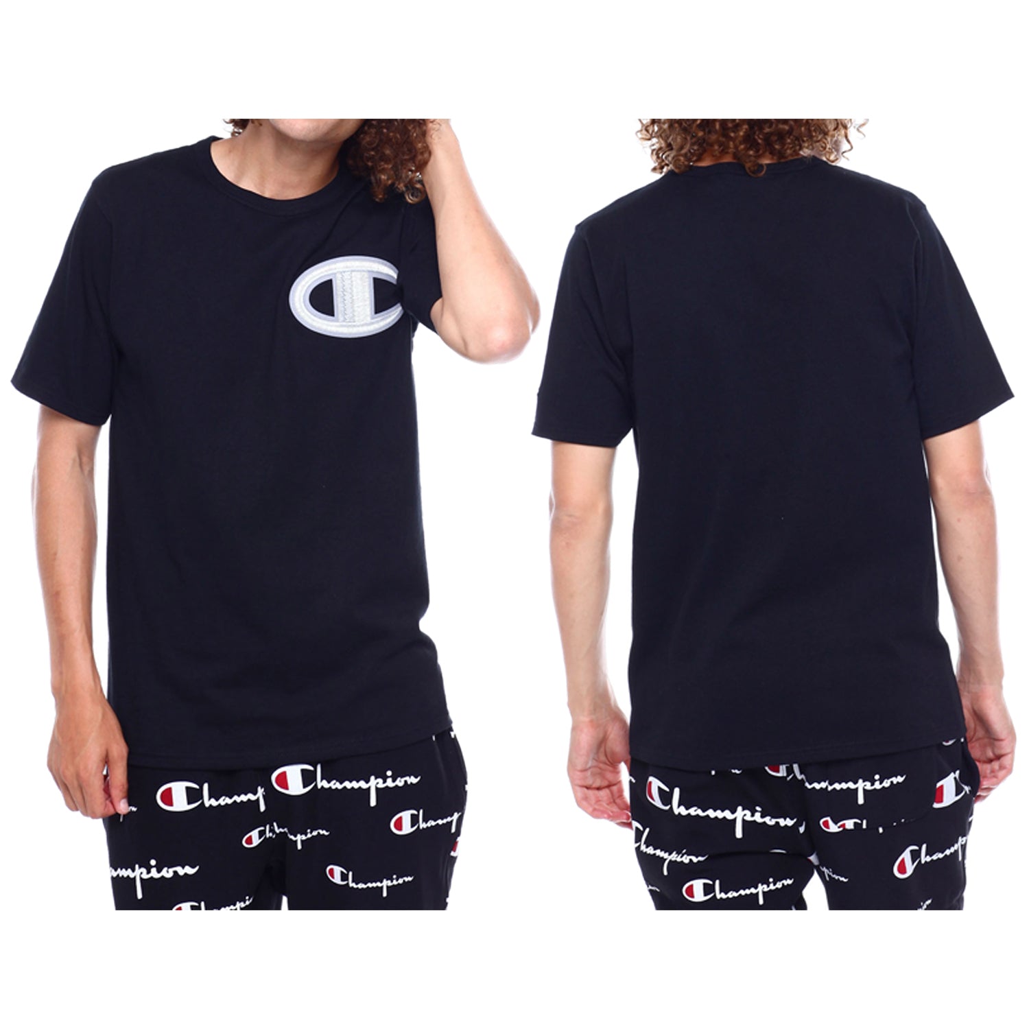 Champion Heritage Tee, Floss Stitch C Logo Mens Style : Gt19y07981