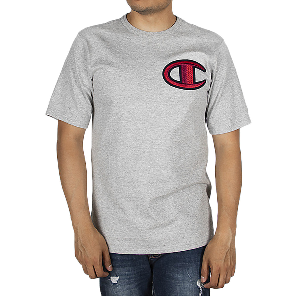 Champion Heritage Tee, Floss Stitch C Logo Mens Style : Gt19y07981