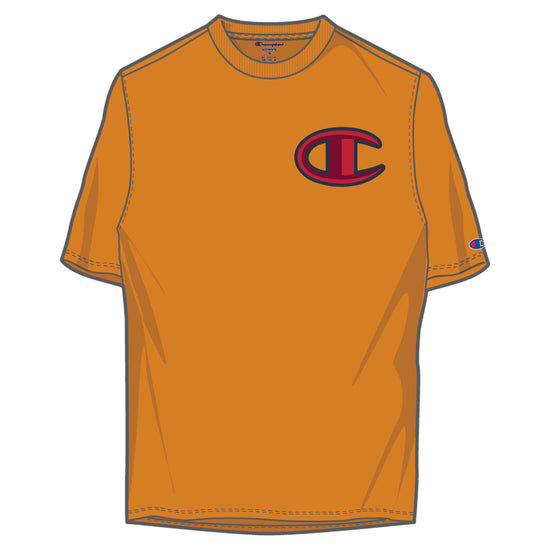 Champion Heritage Tee, Floss Stitch C Logo Mens Style : Gt19y07981