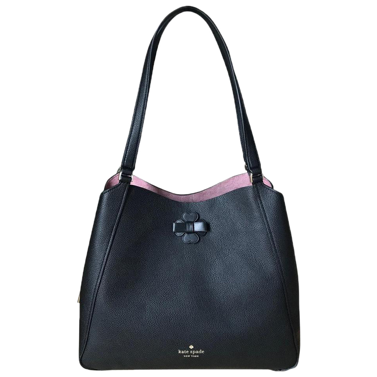 Kate Spade Talia Triple Compartment Shoulder Bag Medium Black