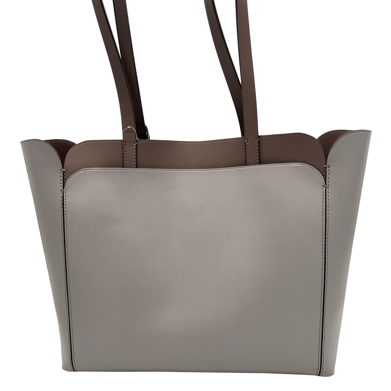 Kate Spade Magnolia Street Double Pocket Tote Bag Medium Soft Taupe