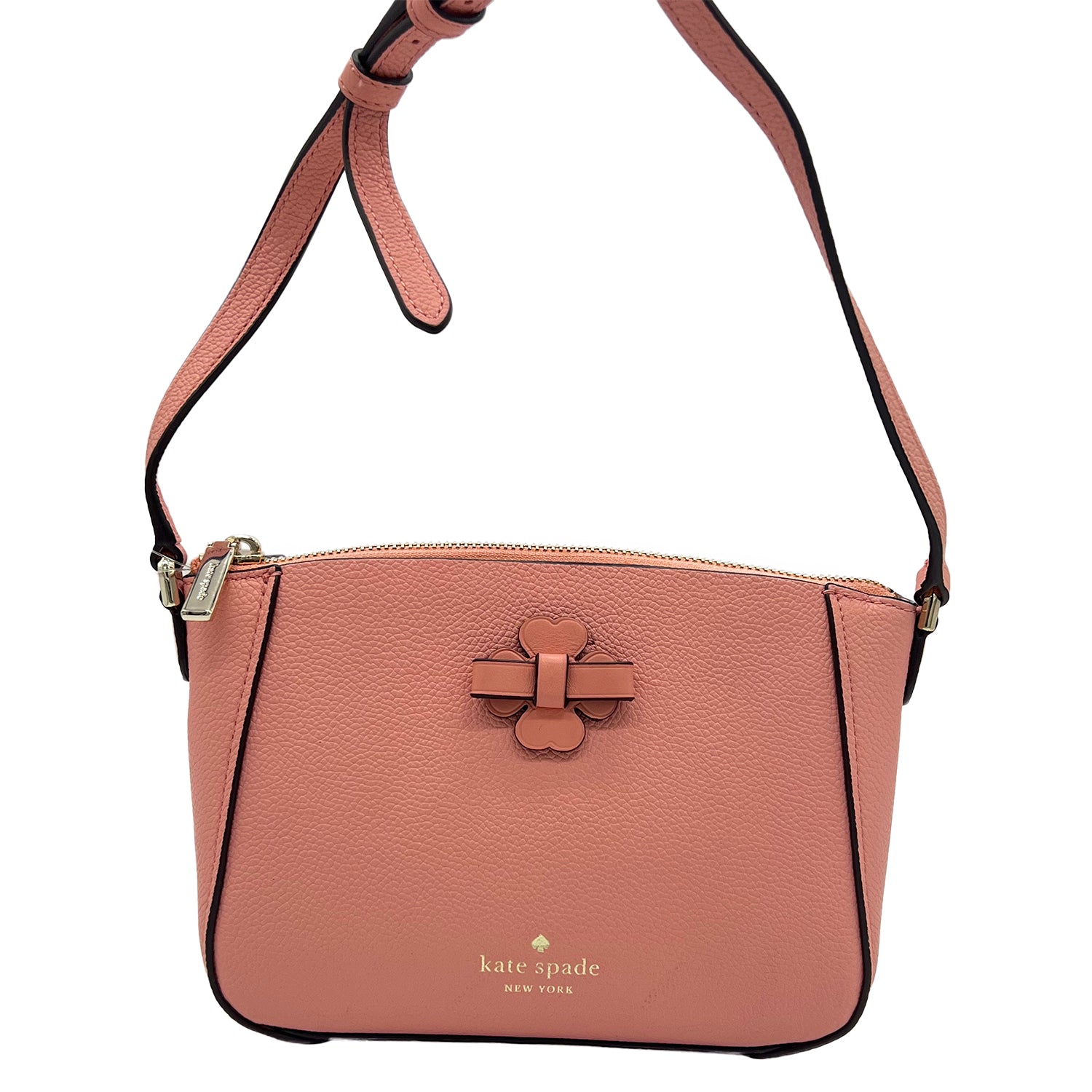 Kate Spade Talia Zip Crossbody Bag Peachy Rose