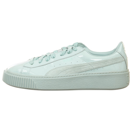 Puma Basket Platform Patent Womens Style : 363558