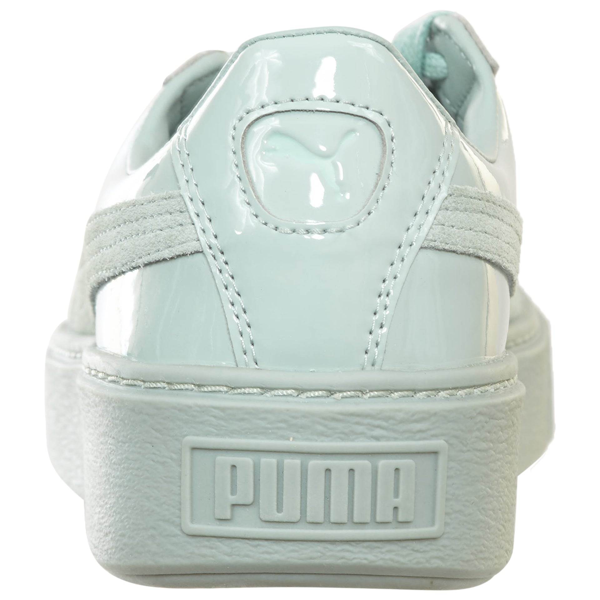 Puma Basket Platform Patent Womens Style : 363558