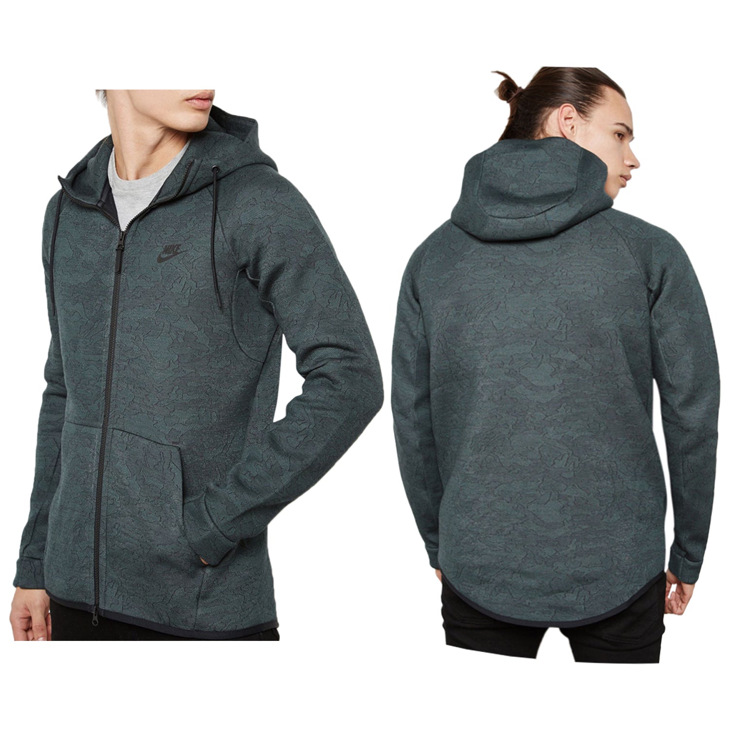 Nike tech outlet fleece jacquard hoodie