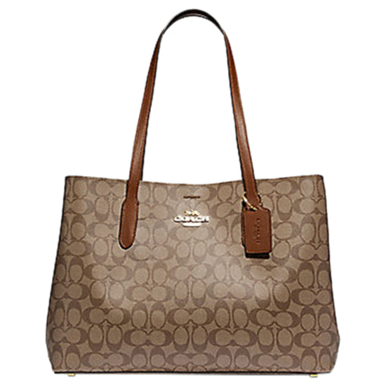 Coach Signature Large Avenue Carryall Canvas Bag Womens Style : F79987