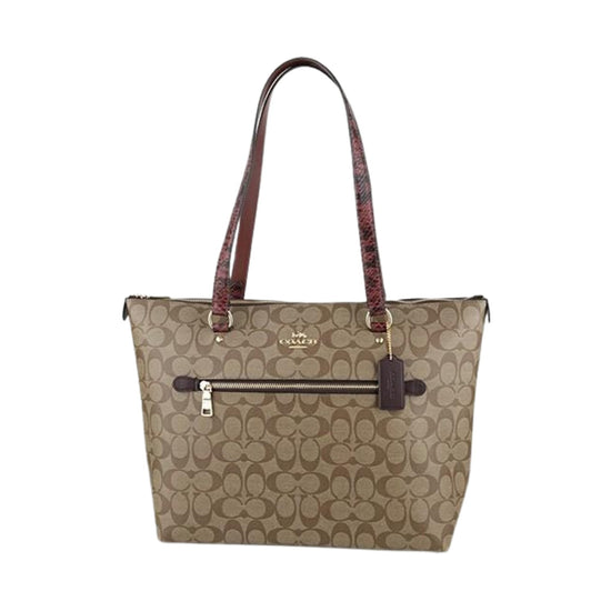 Coach Signature Gallery Tote Canvas Bag Womens Style : F88233