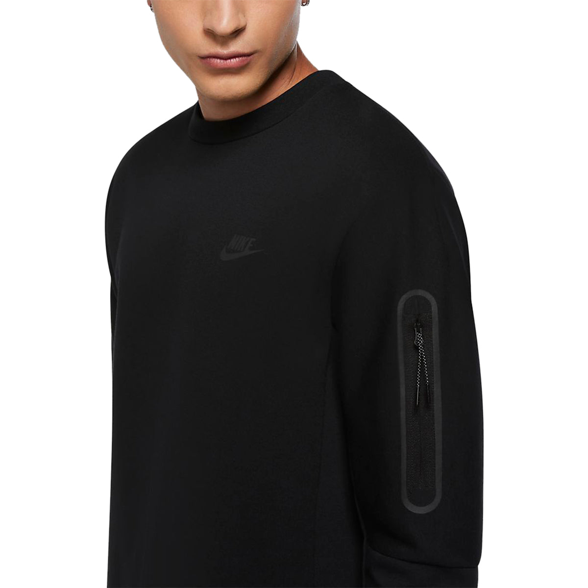 Nike Sportswear Tech Fleece Crew Black/Black