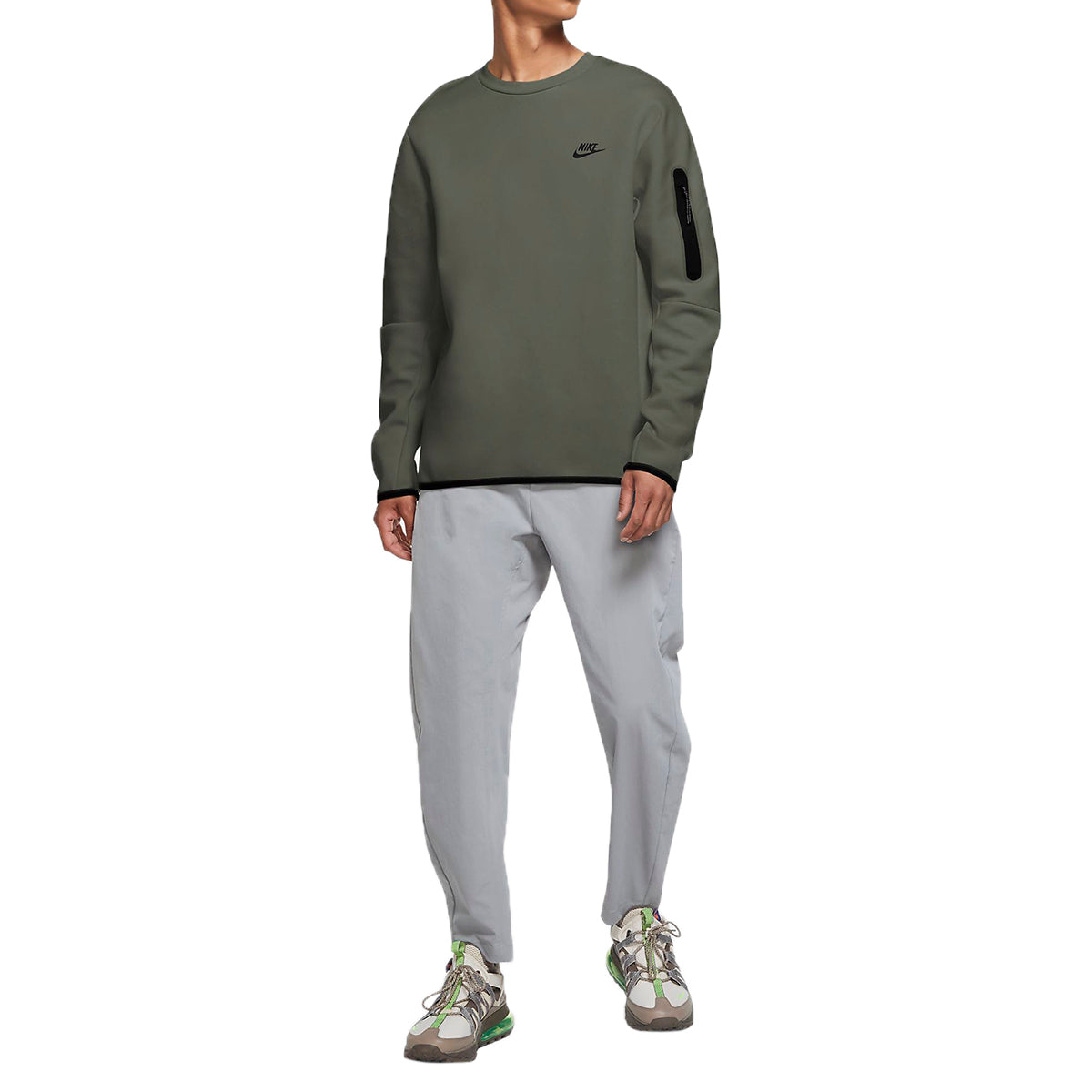 Nike Sportswear Tech Fleece Crewneck Sweatshir Mens Style : Cu4505