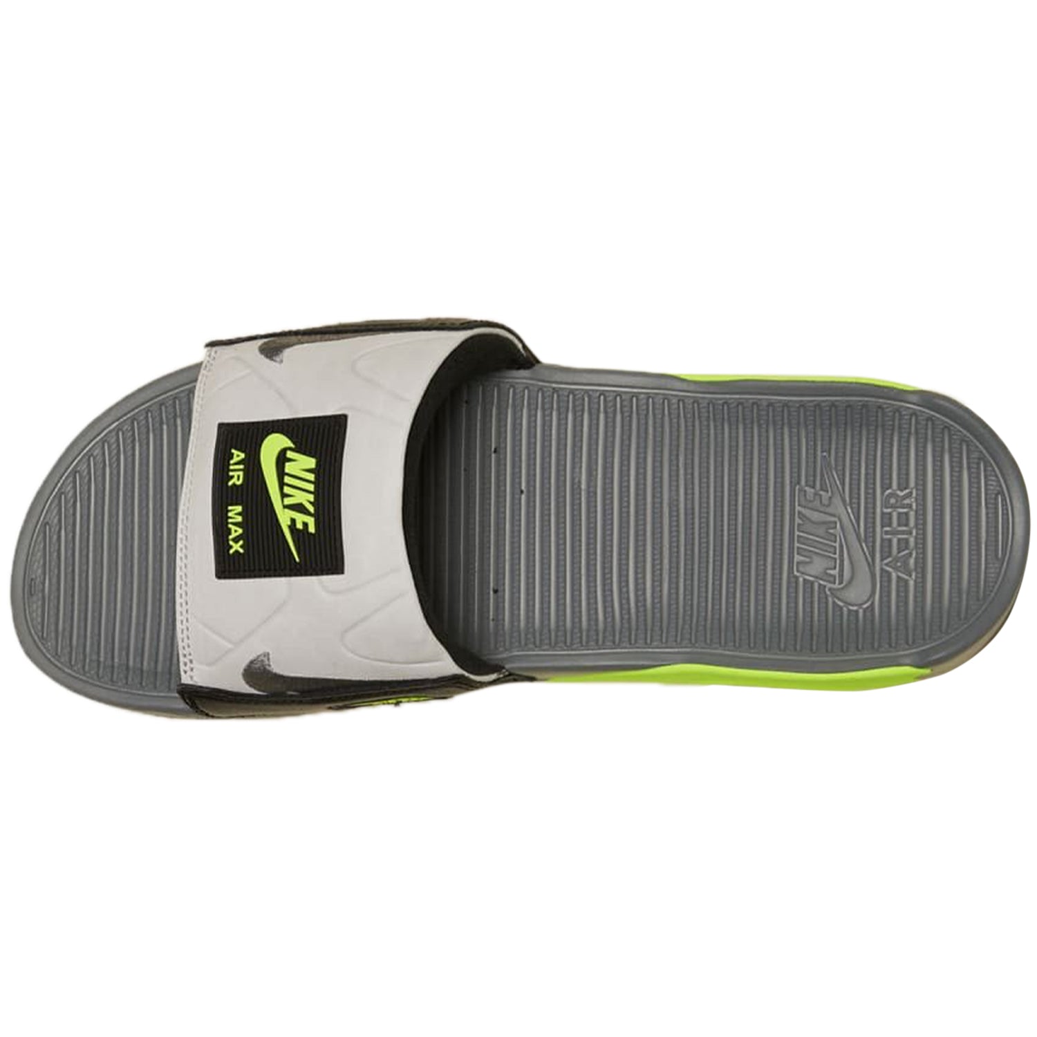 Nike Air Max 90 Slide Smoke Grey Volt Black - NY Tent Sale