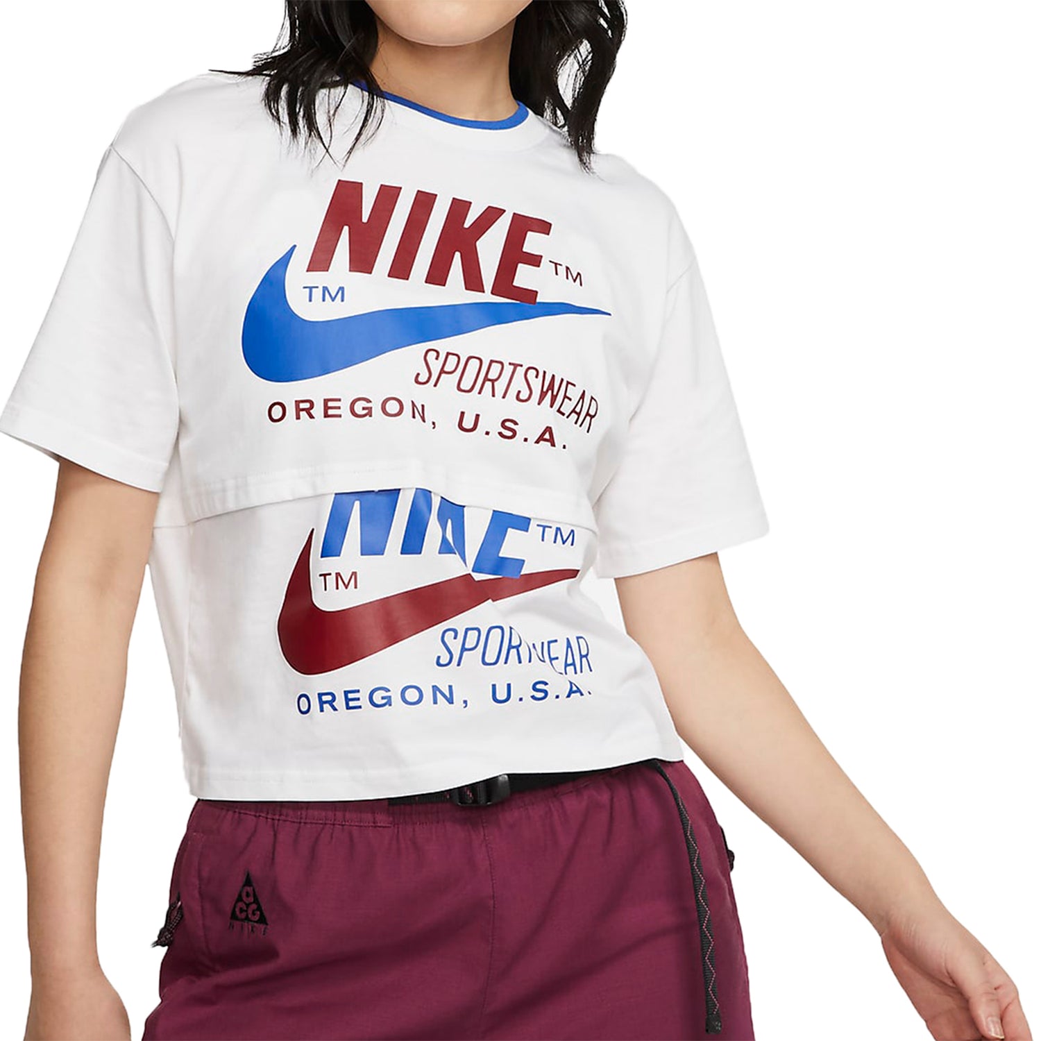 Nike Sportswear Icon Clash Short-sleeve Top Womens Style : Cj2040