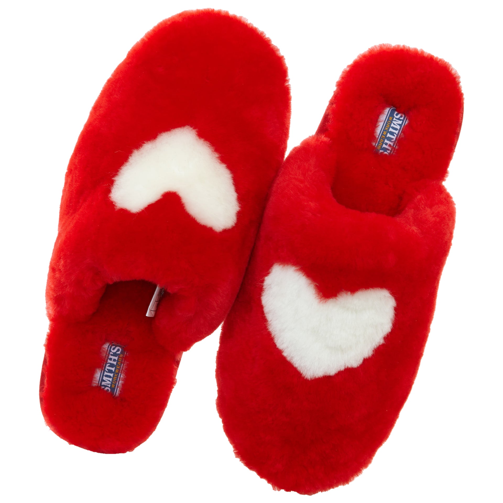 Smith's Work Wear Shearling Heart Slipper Womens Style : Sm10006