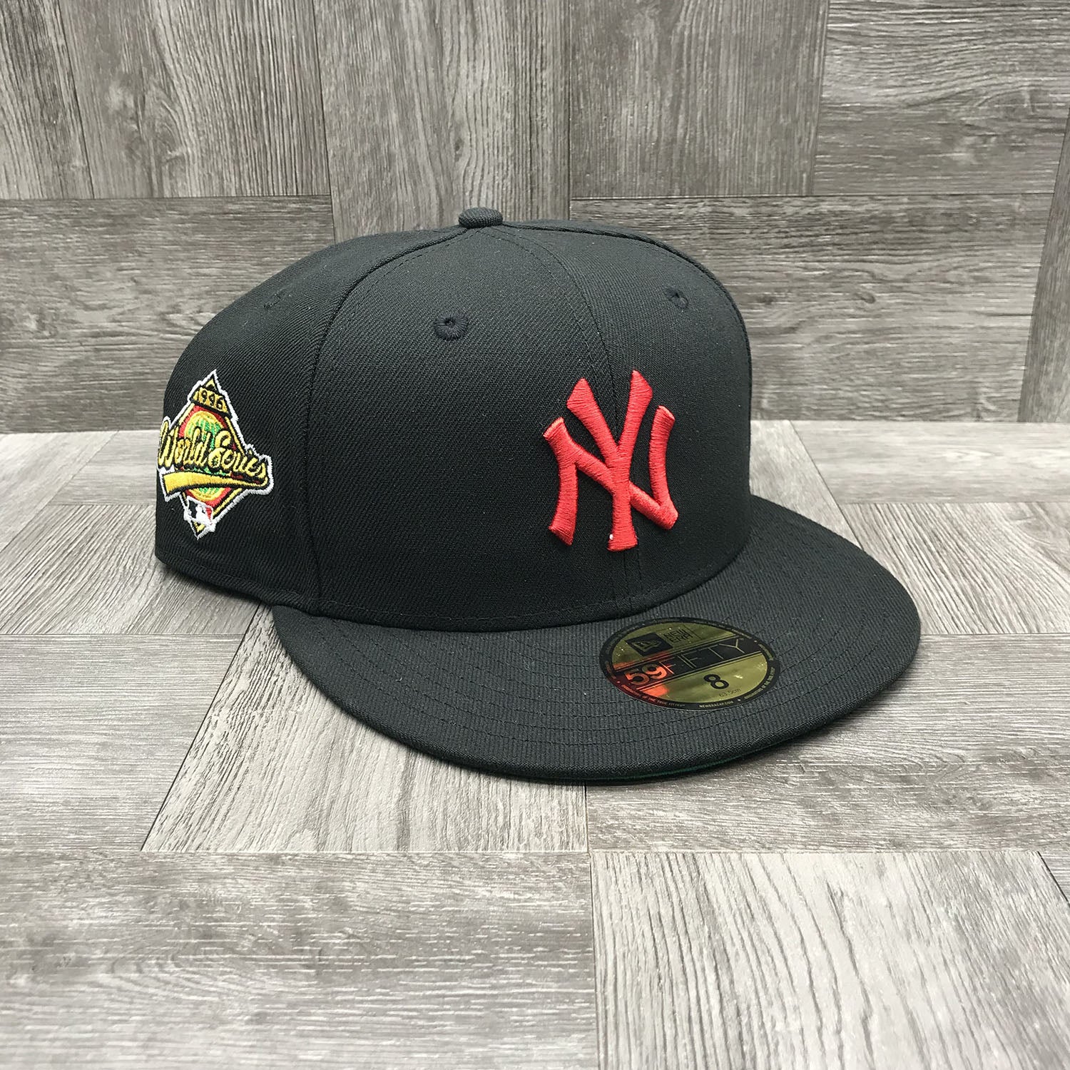 New Era 59fifty New York Yankees 1996 World Series Fitted Hat Unisex Style : 70605380