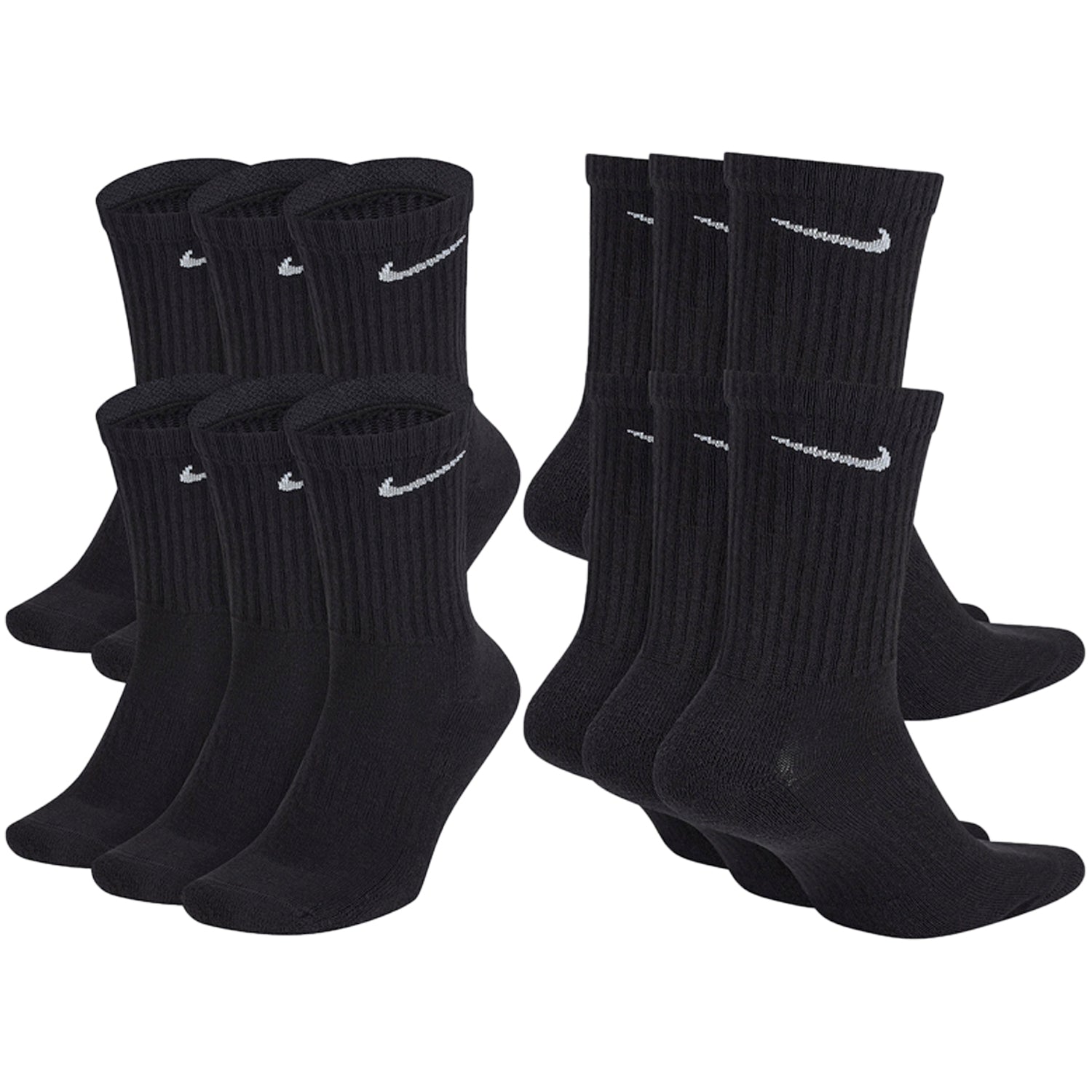 Nike 22  Everyday Cushion Crew Socks Unisex Style : Sx7666