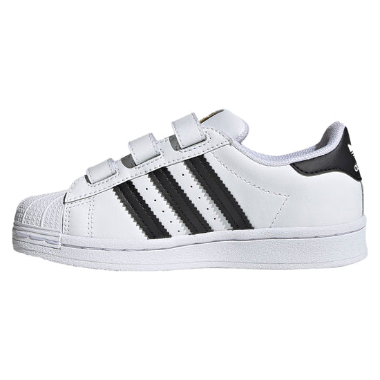 adidas Superstar Strap Cloud White Core Black (PS)