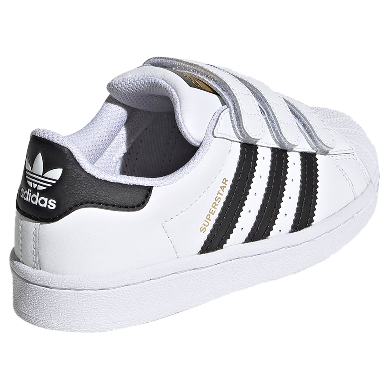 adidas Superstar Strap Cloud White Core Black (PS)